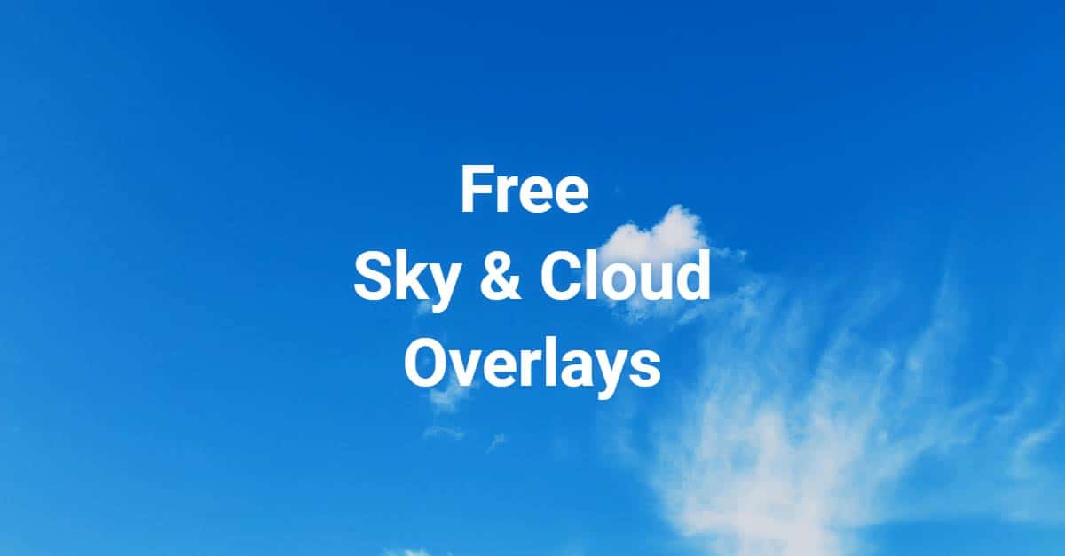 free sky overlay for photoshop