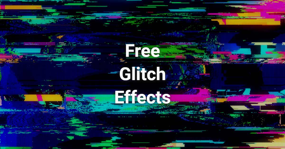 Download Realistic Free Distortion and Glitch Effects for Premiere Pro