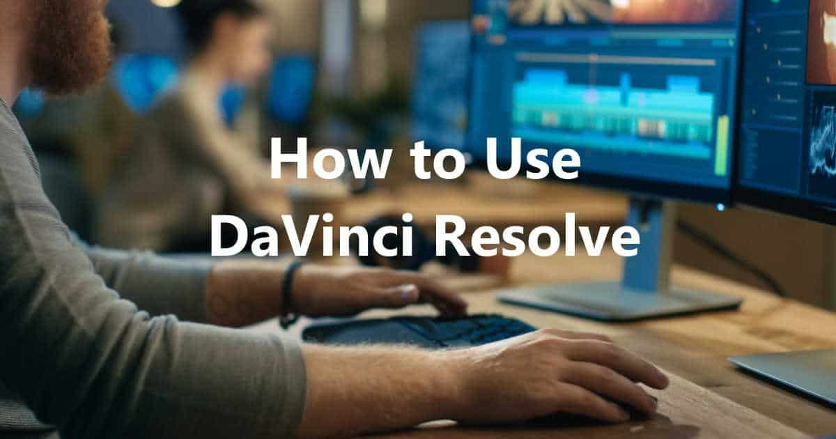 davinci resolve for beginners