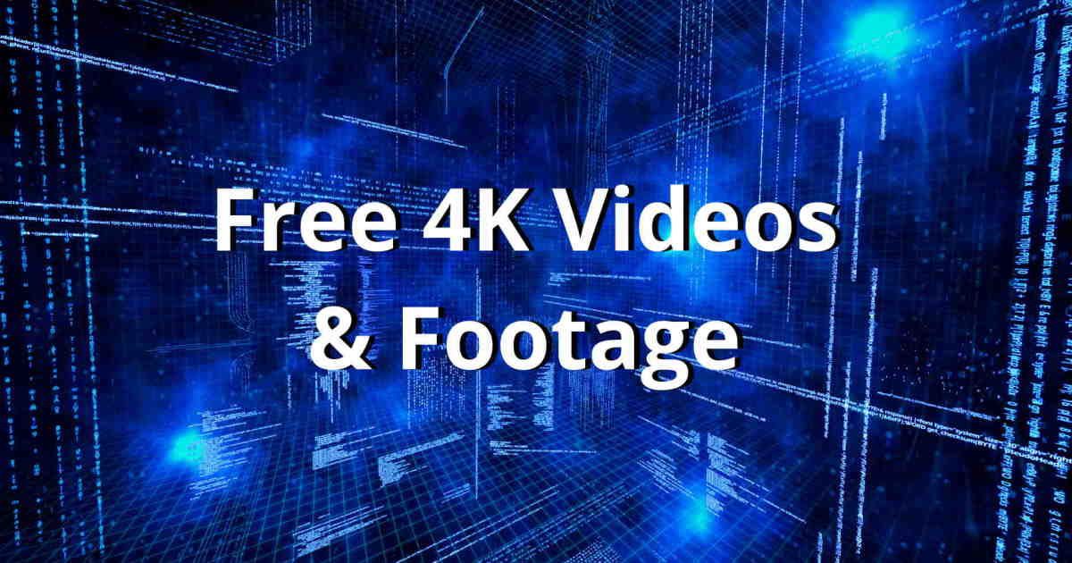 Download free video clips in stunning 4K