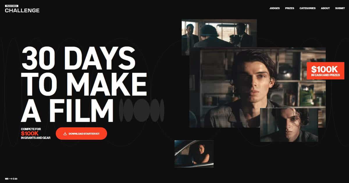 Musicbed Challenge filmmaking contest